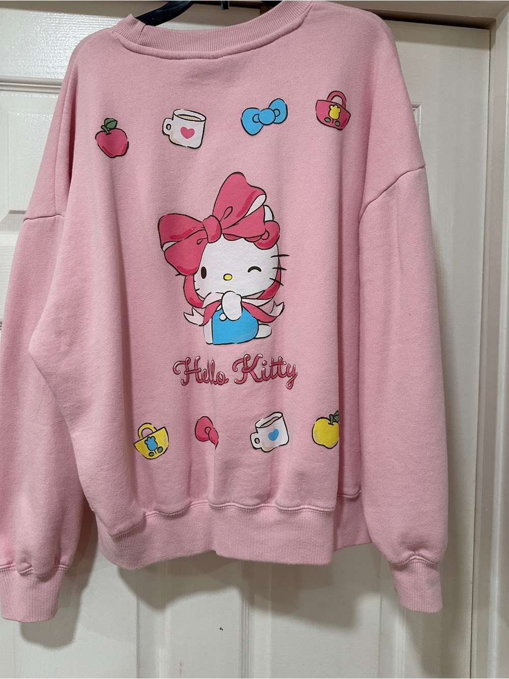 Hello Kitty Light Pink Graphic Crewneck - Picture 3 of 3